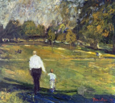 Grandfather and Grandson by Patricia Espir